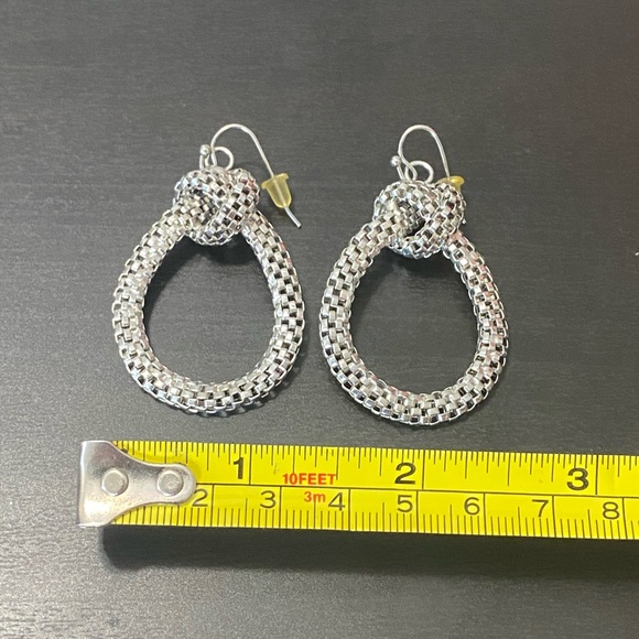 Simply Vera Silver Dangle Earrings - Picture 3 of 4